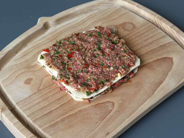 Lavash kebab špízy s tortillami, ľahko pripraviteľné vo fritéze! - Príprava krok 5