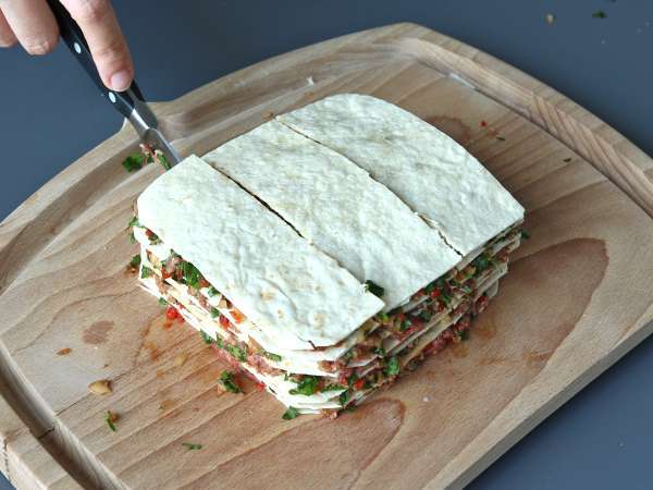 Lavash kebab s tortillami, slávny jednoduchý kebab pečený v rúre! - Príprava krok 6