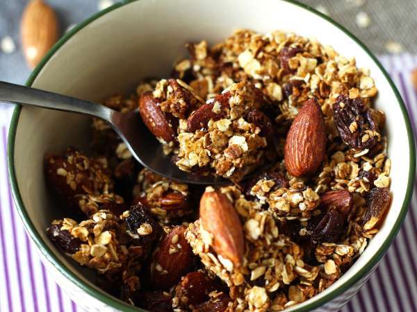 Granola expres s fritézou na vzduchu, aby sa raňajky stali chrumkavými - Príprava krok 6