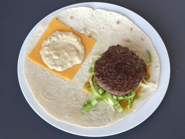 Rýchle, praktické a úsporné obaly v štýle Big Mac - Príprava krok 6