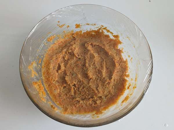 Tekvicová sekaná so šampiňónmi a syrom scamorza: chutný a jednoduchý pečený recept - Príprava krok 7