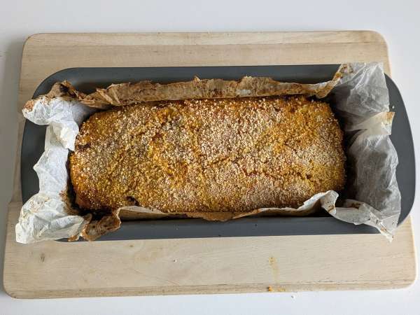 Tekvicová sekaná so šampiňónmi a syrom scamorza: chutný a jednoduchý pečený recept - Príprava krok 13