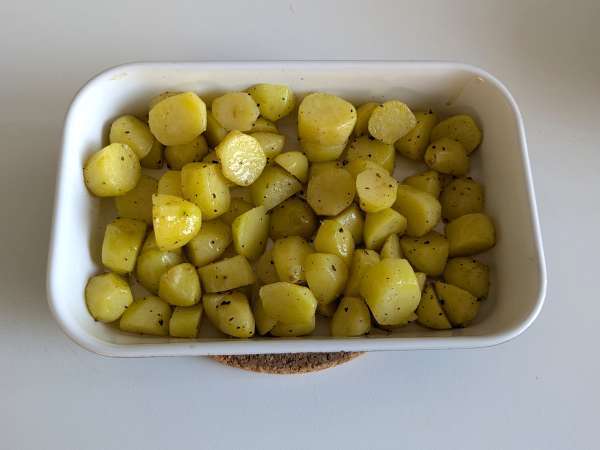 Krémové pečené zemiaky cacio e pepe: jednoduchá príloha, ktorá každého poblázni! - Príprava krok 5