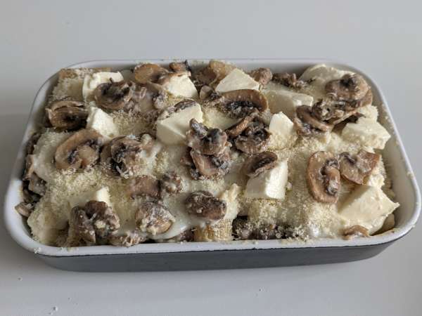 Pasta al forno ai funghi: dokonalý krémový a vláknitý recept na jeseň - Príprava krok 9