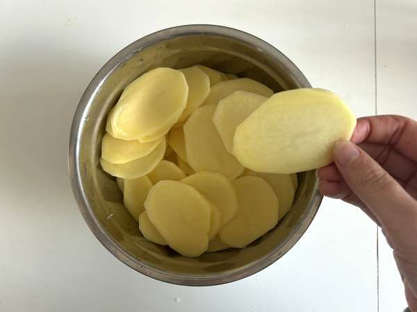 Gratinované zemiaky so šampiňónmi - Príprava krok 7