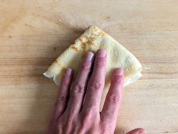 Crespelle ricotta a huby: dokonalý krémový vegetariánsky recept na každú príležitosť - Príprava krok 10