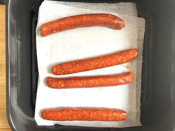 Ako pripraviť klobásy merguez vo fritéze? - Príprava krok 1