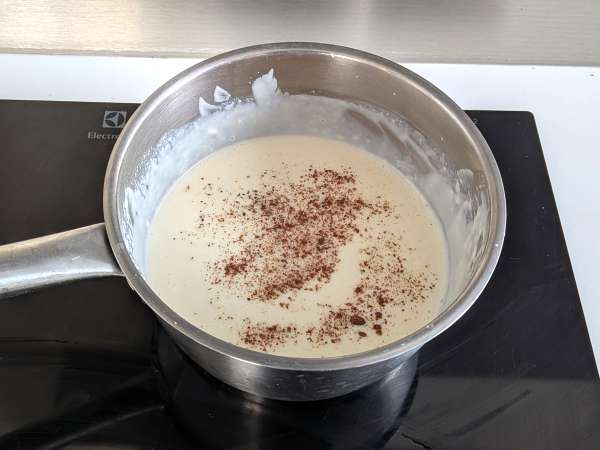 Lososové lasagne s burratou a krémovými, chrumkavými pistáciami - Príprava krok 4