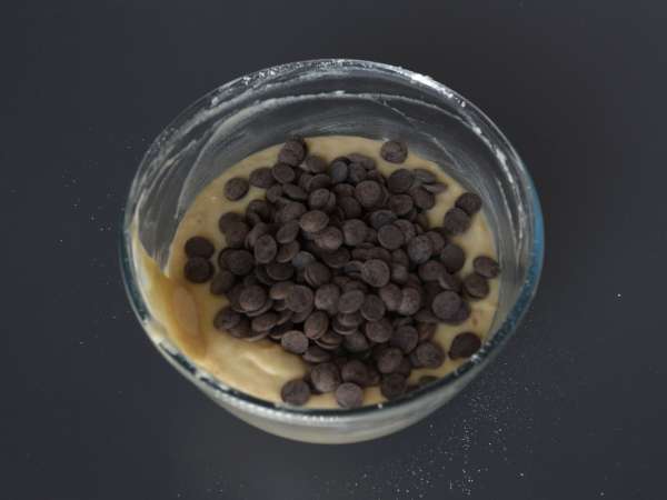 Extra gurmánske banánové a čokoládové muffiny - Príprava krok 5