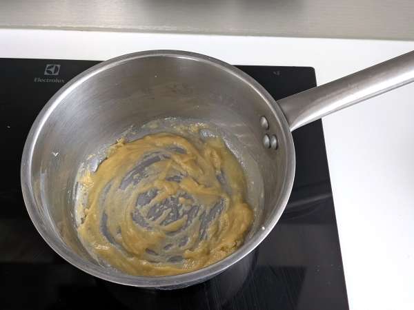 Krémové zapečené cestoviny s hráškom a šunkou au gratin - Príprava krok 2