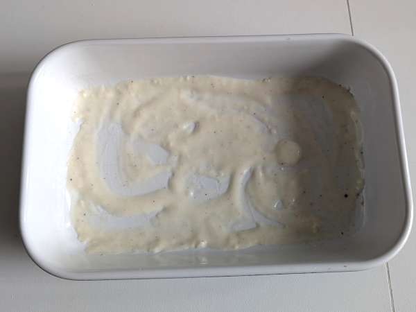 Krémové zapečené cestoviny s hráškom a šunkou au gratin - Príprava krok 6