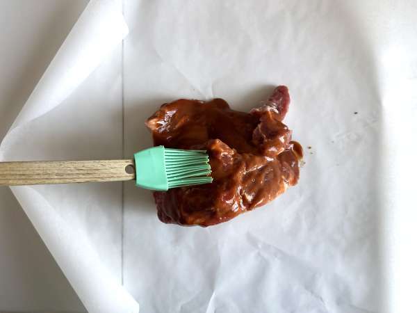 Bravčové mäso vo fritéze - Príprava krok 3