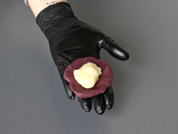 Mochi cookies s ube - Príprava krok 8