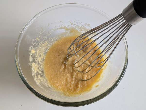 Cuketa Carbonara: jednoduchý vegetariánsky recept - Príprava krok 5