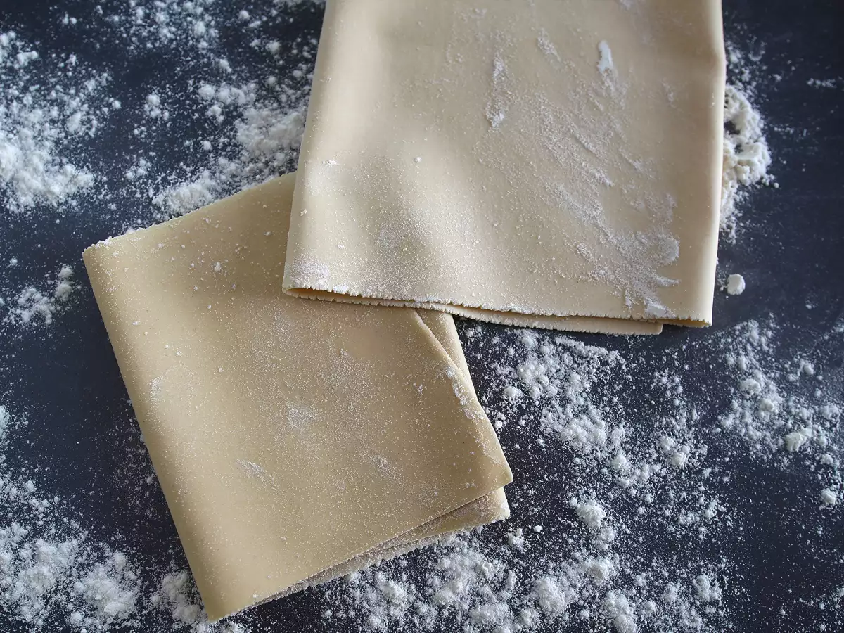 Ako pripraviť vaječné cestoviny na lasagne - foto 3