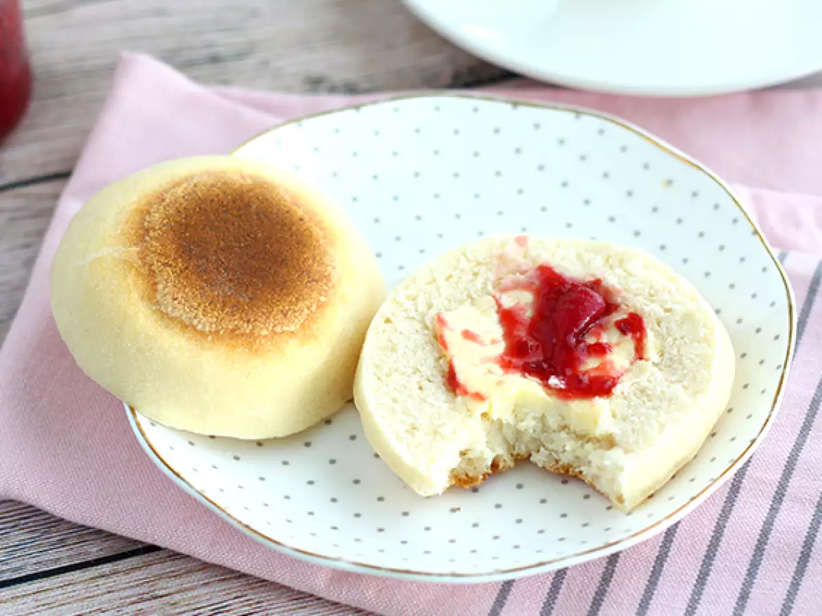 Anglické muffiny (jednoduché a vlhké) - foto 4