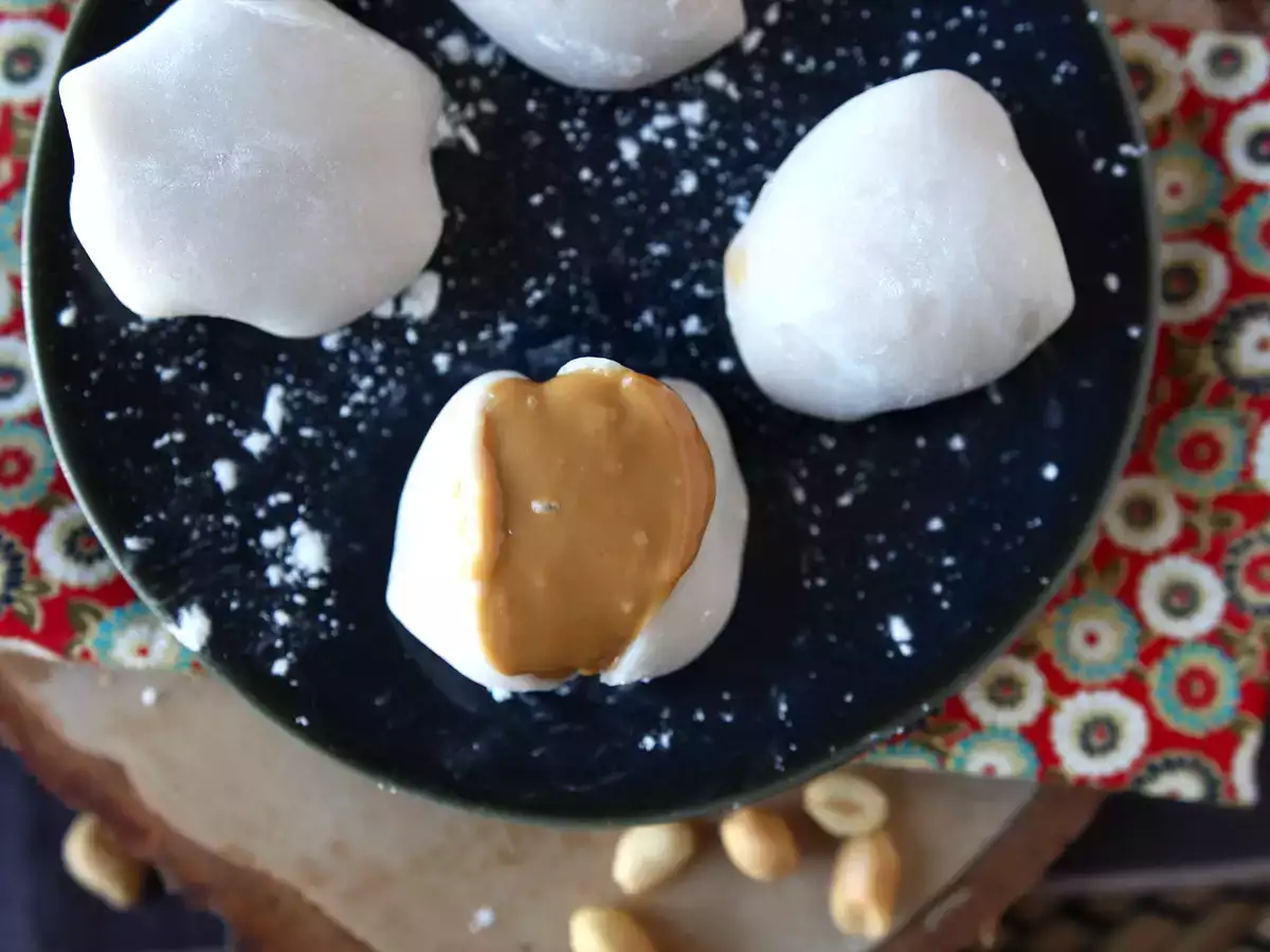 Arašidové maslo mochis - foto 3