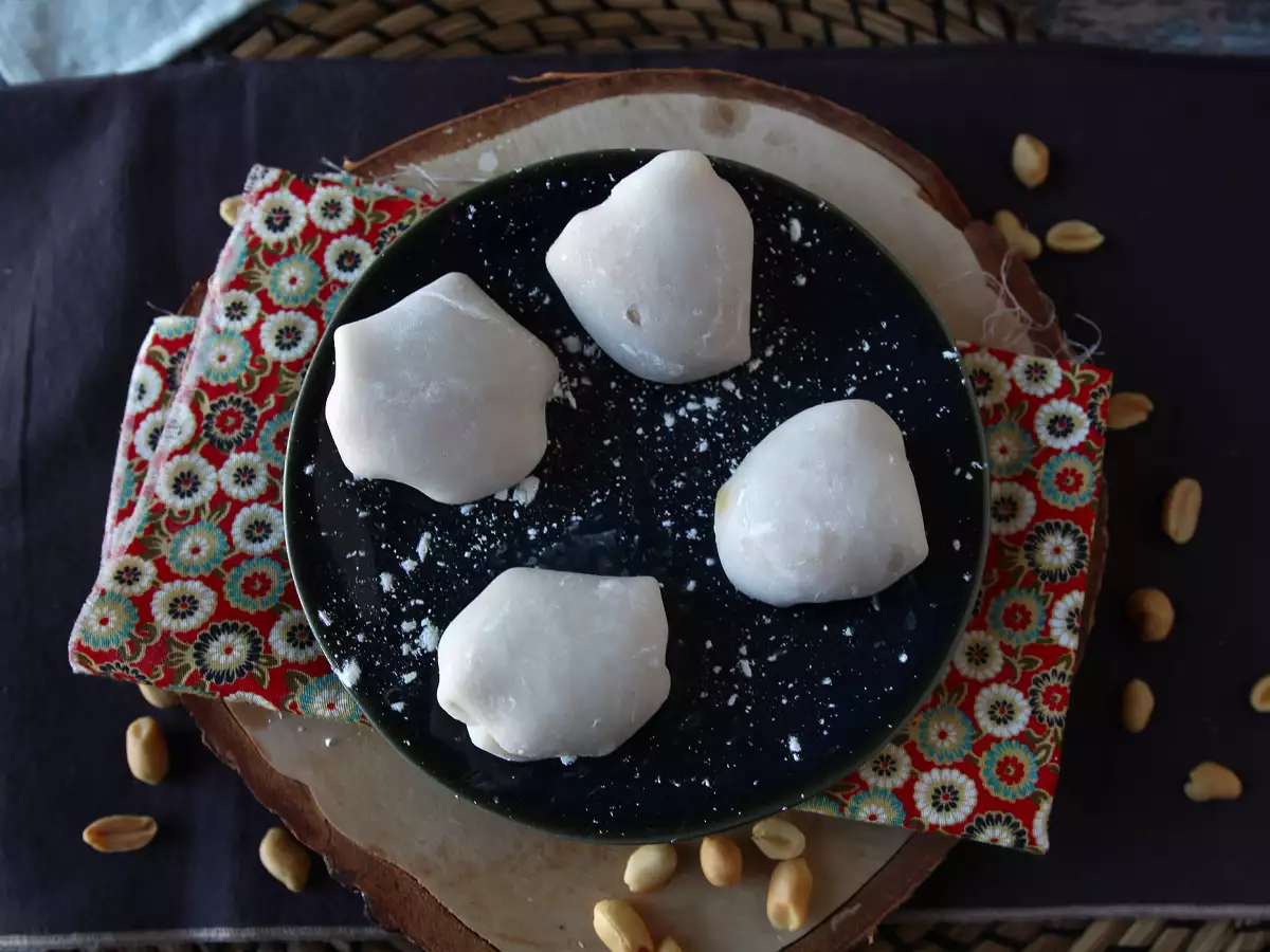 Arašidové maslo mochis - foto 4