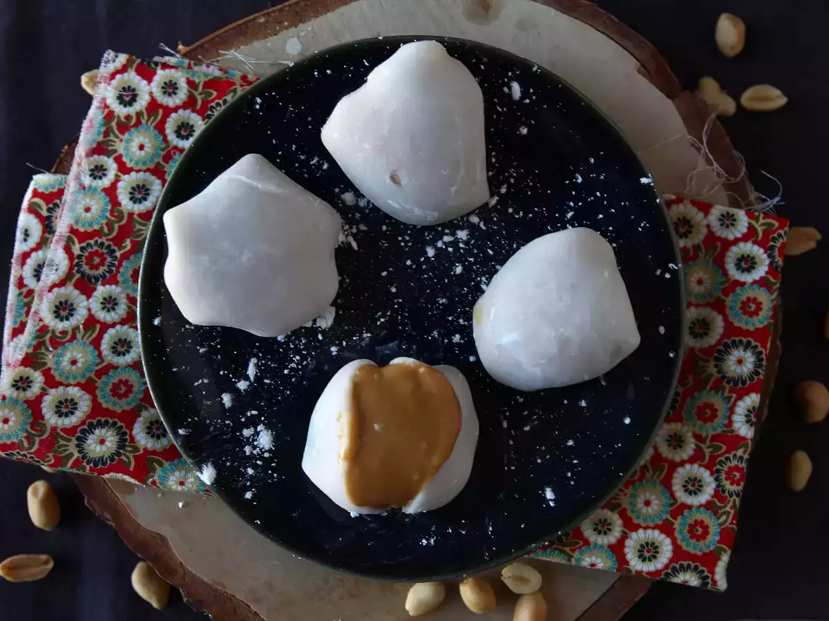 Arašidové maslo mochis - foto 5