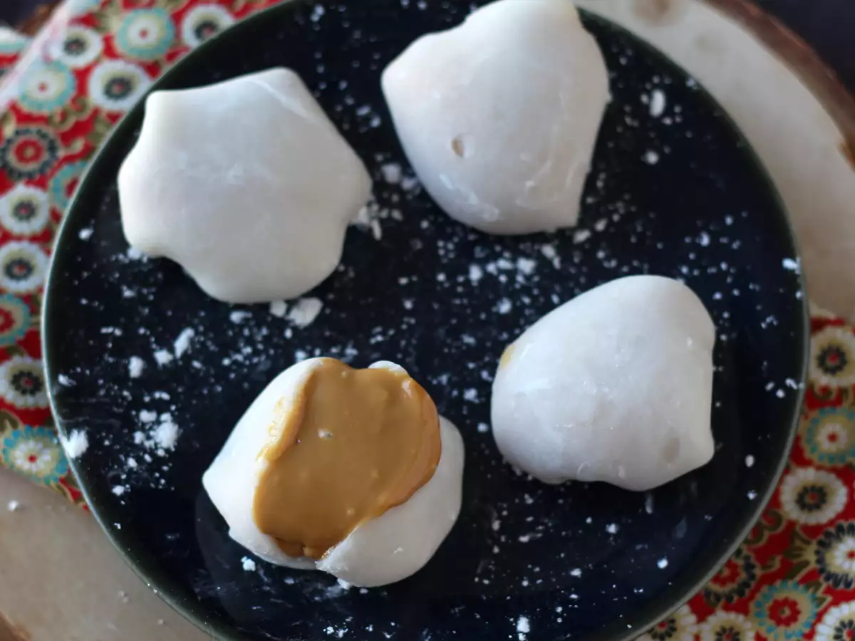 Arašidové maslo mochis - foto 7
