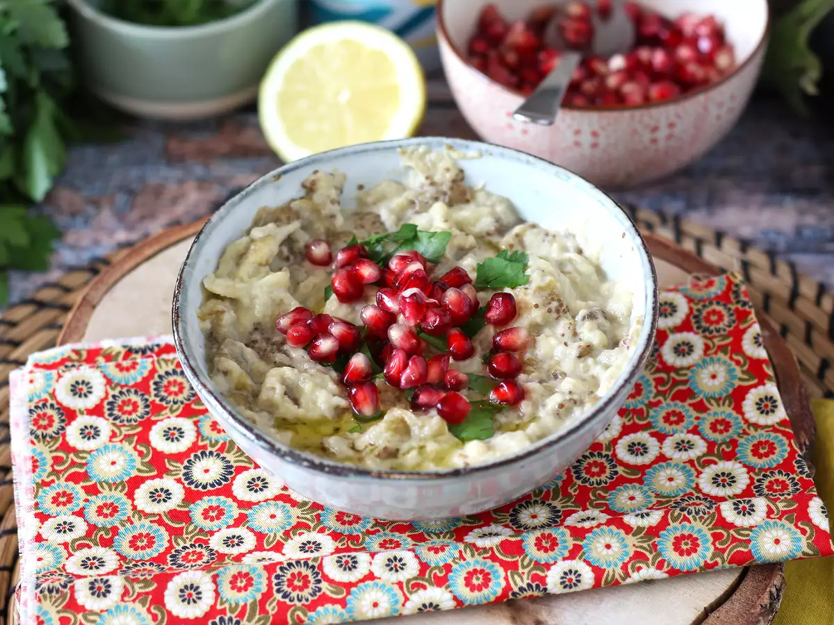 Baba ganuš, lahodná libanonská nátierka z baklažánov - foto 4