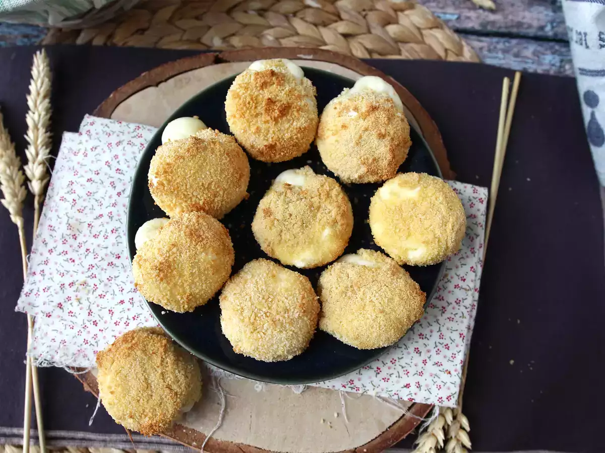 Babybels obalené vo fritéze - foto 4