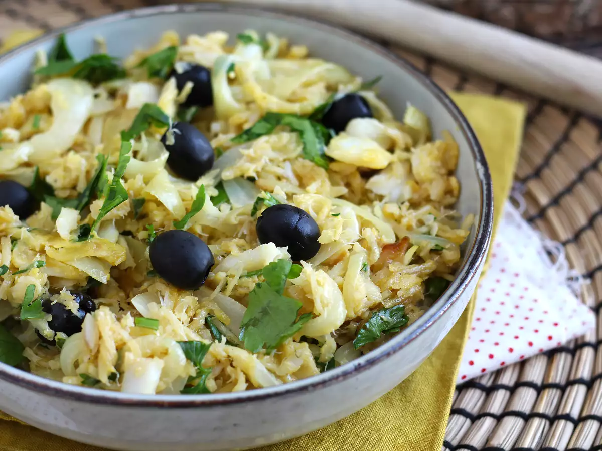 Bacalhau à Brás, jednoduchý a chutný tradičný portugalský recept - foto 2