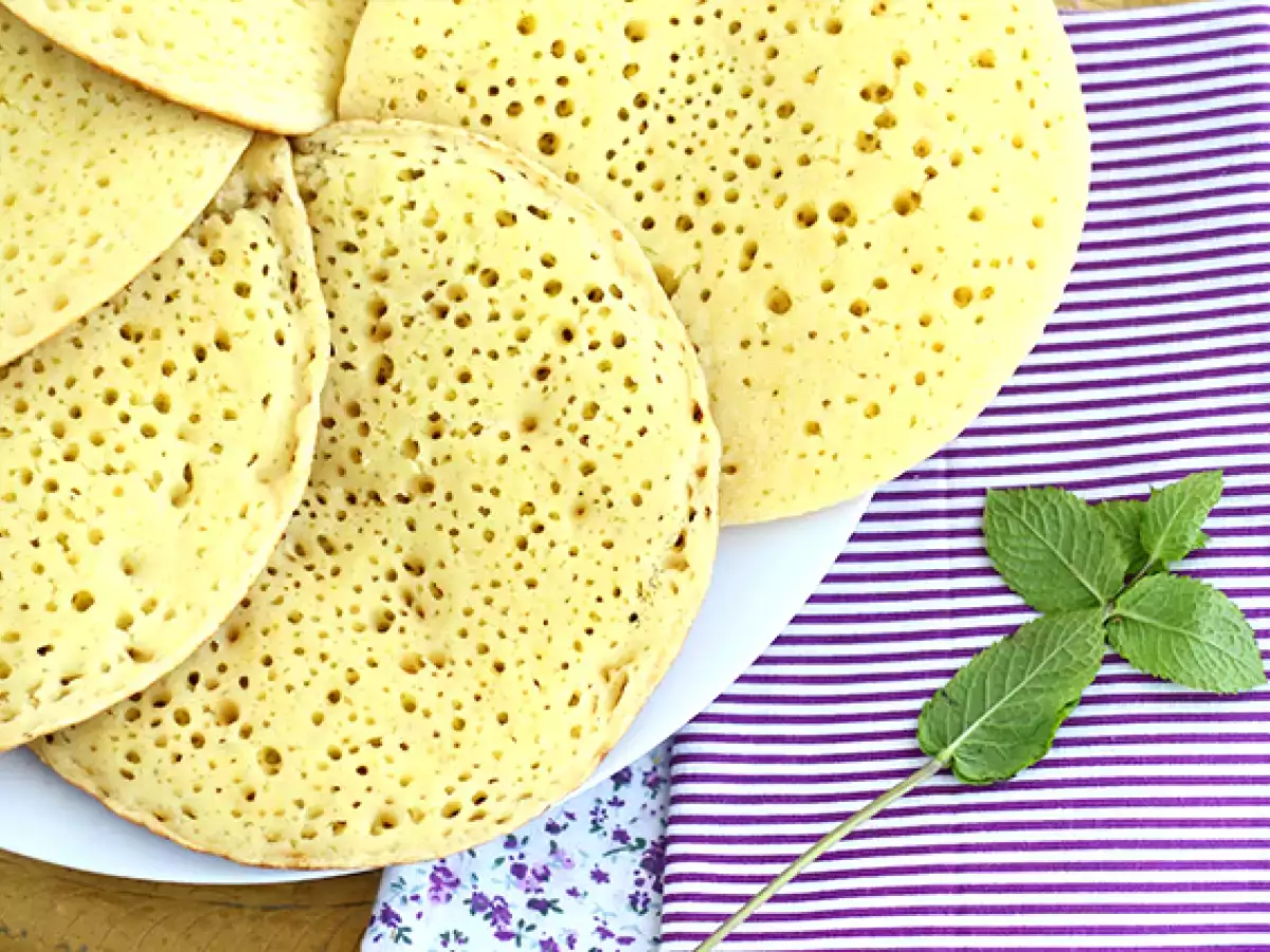 Baghrirs, marocké palacinky s tisíckami otvorov