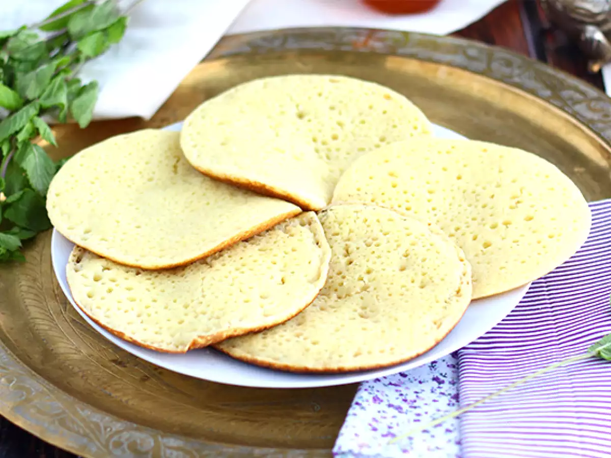Baghrirs, marocké palacinky s tisíckami otvorov - foto 2