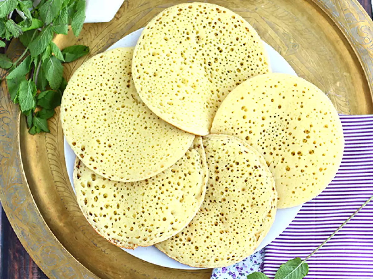 Baghrirs, marocké palacinky s tisíckami otvorov - foto 3