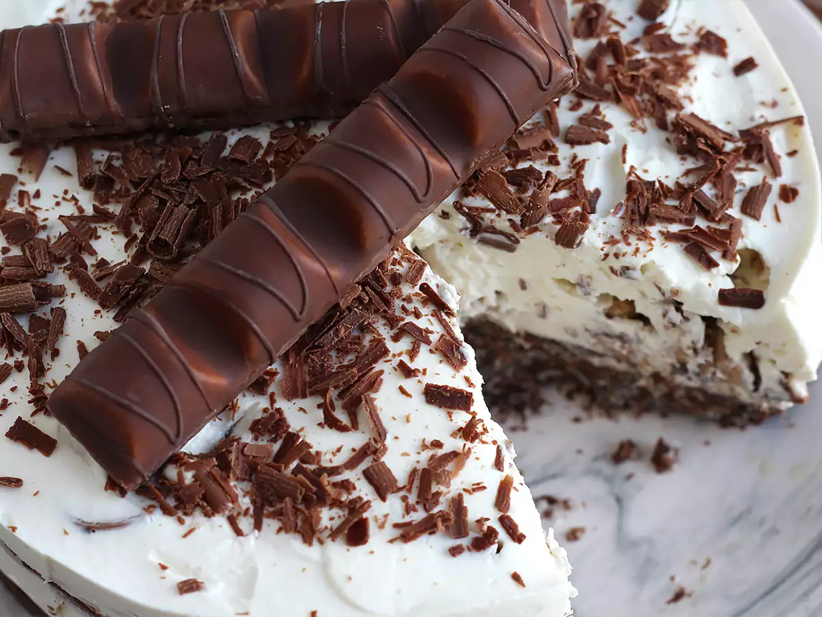 Báječný tvarohový koláč Kinder Bueno bez pečenia - foto 5