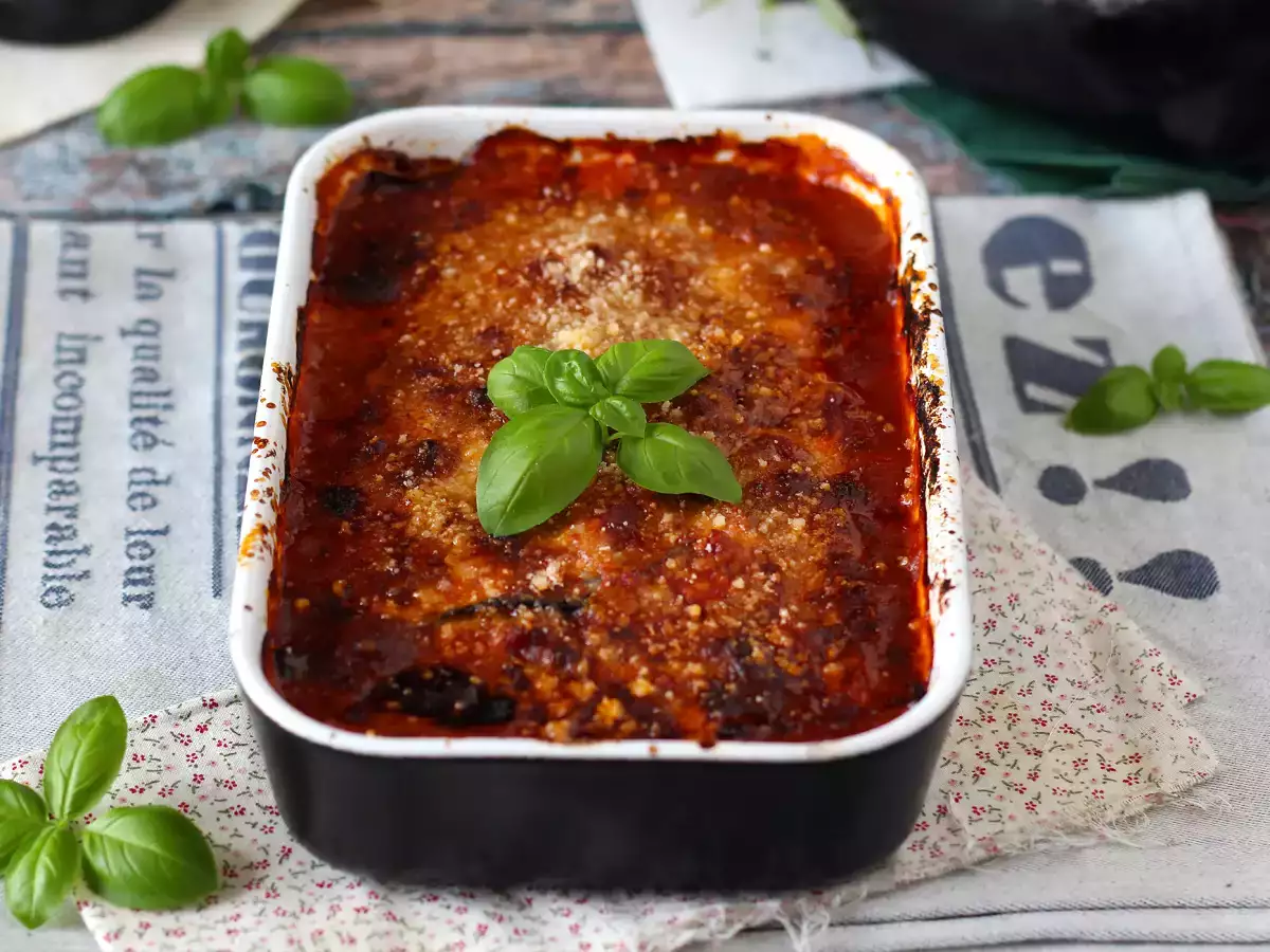 Baklažán parmigiana, tradičný recept vysvetlený krok za krokom! - foto 2