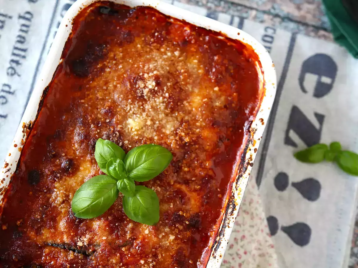 Baklažán parmigiana, tradičný recept vysvetlený krok za krokom! - foto 4