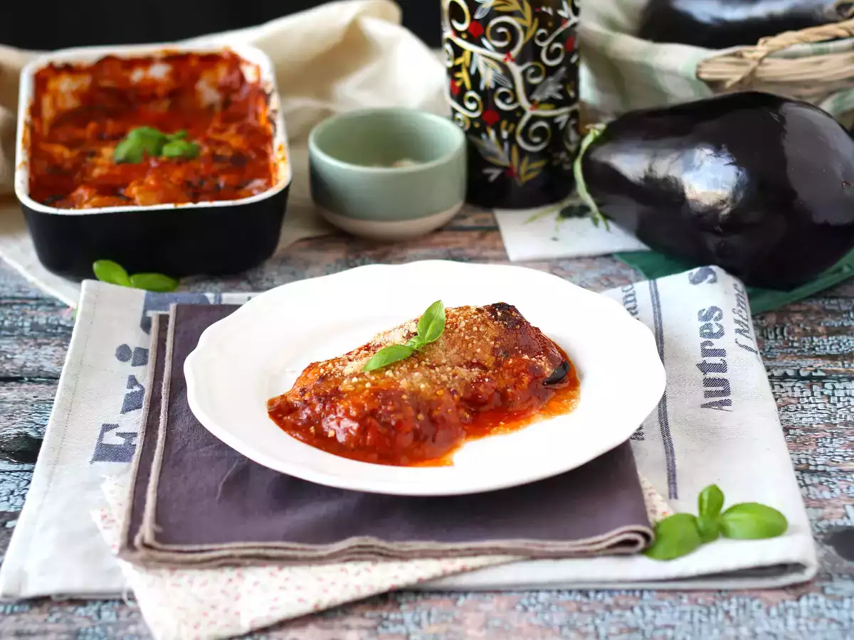 Baklažán parmigiana, tradičný recept vysvetlený krok za krokom! - foto 7