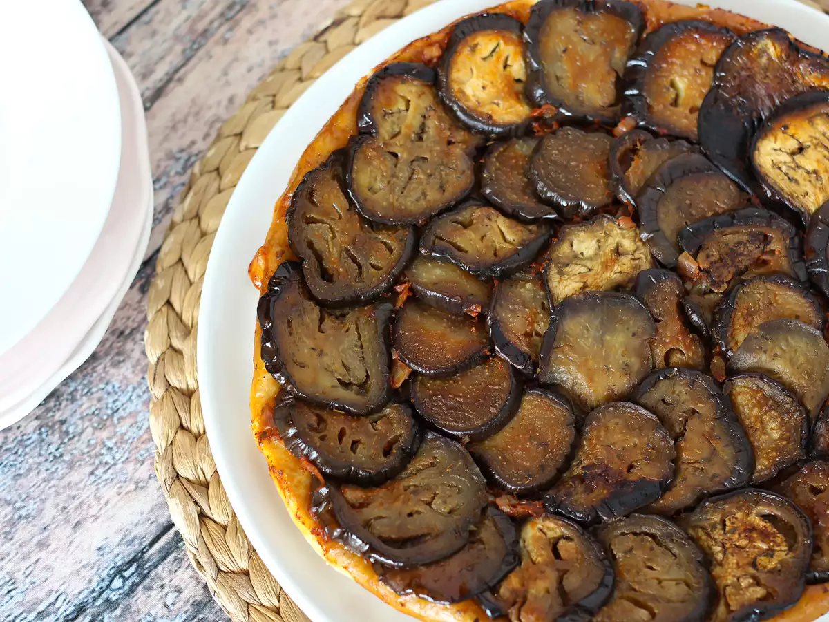 Baklažánový tarte tatin: slaná verzia, na ktorú sa dá zomrieť! - foto 2