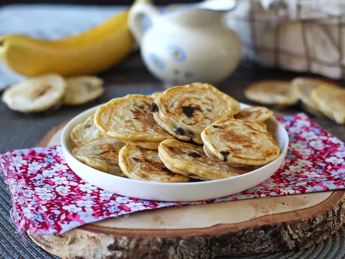 Banánové palacinky bez pridaného cukru ideálne na raňajky!