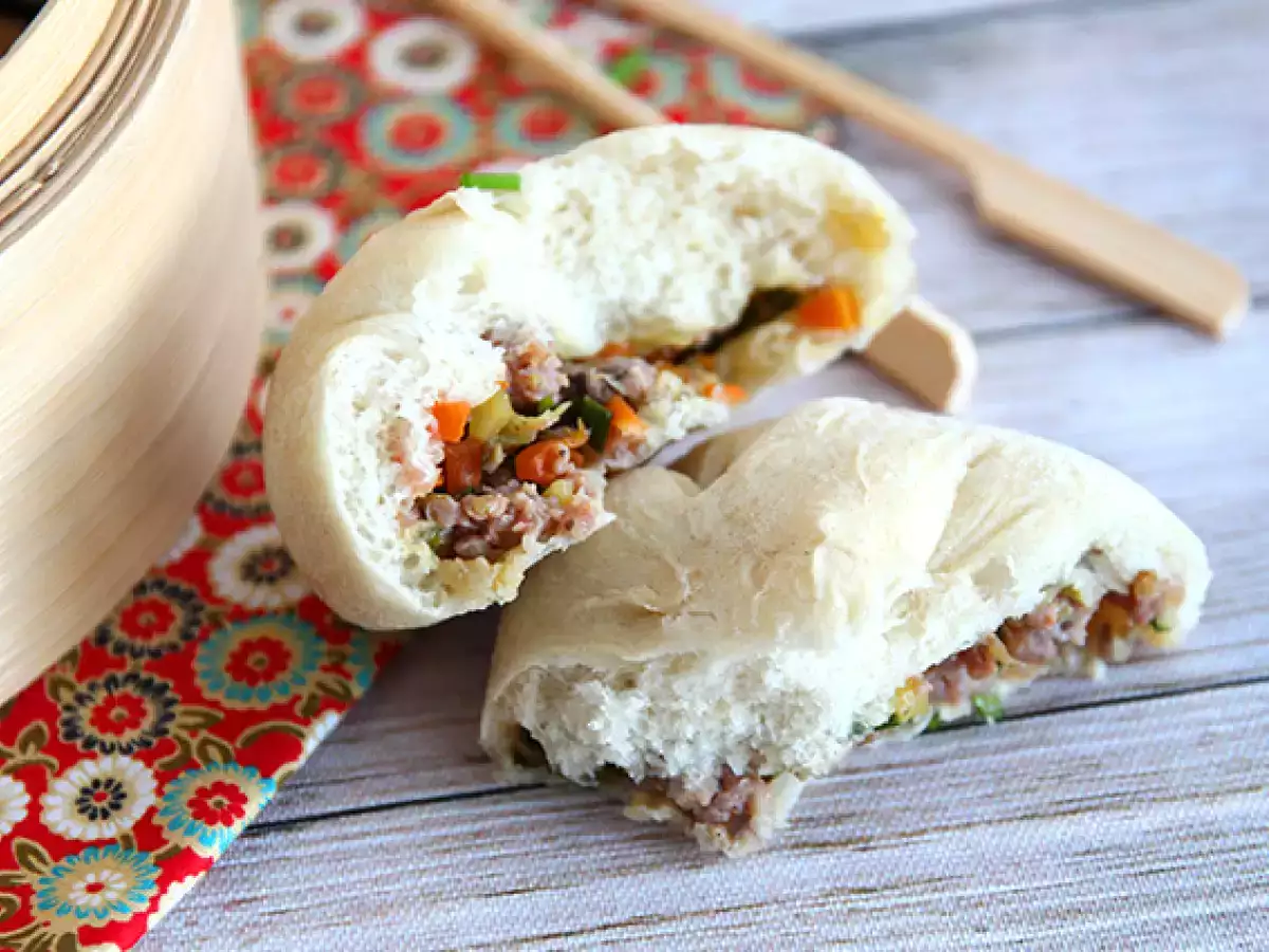 Banh Bao, malé parené žemle - foto 3