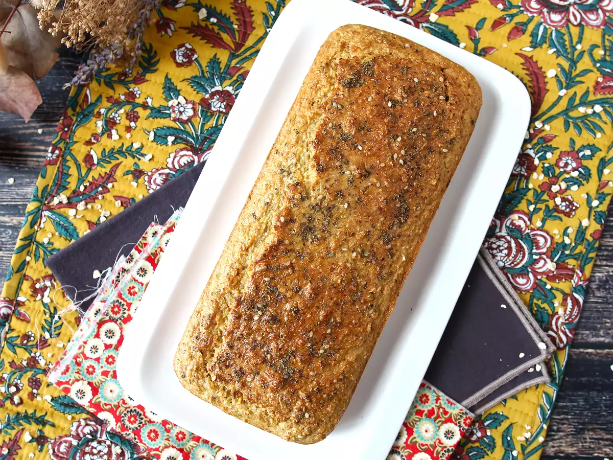 Bezlepkový ovsený chlieb s jogurtom a vajcami: zdravý a jednoduchý recept plný bielkovín - foto 4