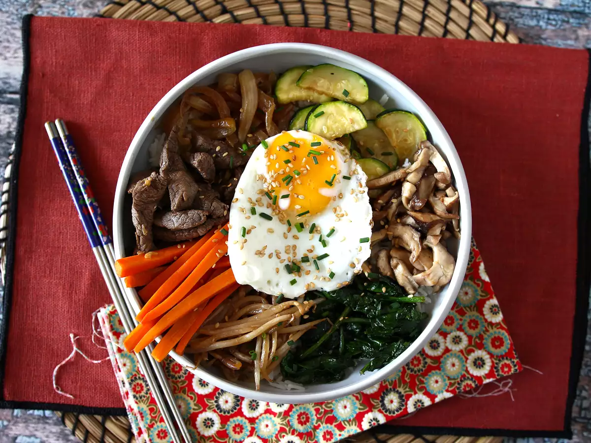 Bibimbap, tradičné kórejské jedlo - foto 4