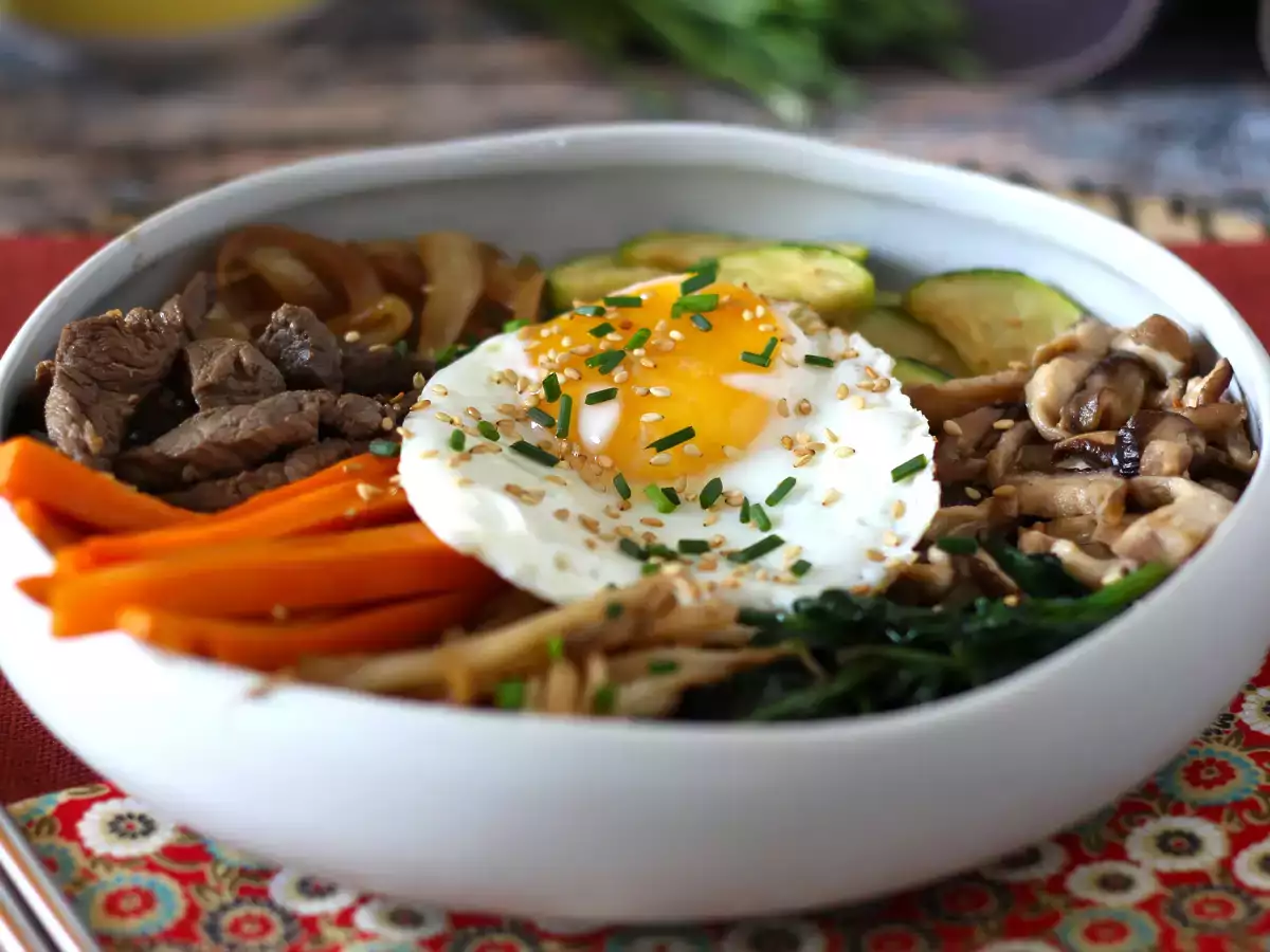 Bibimbap, tradičné kórejské jedlo - foto 7