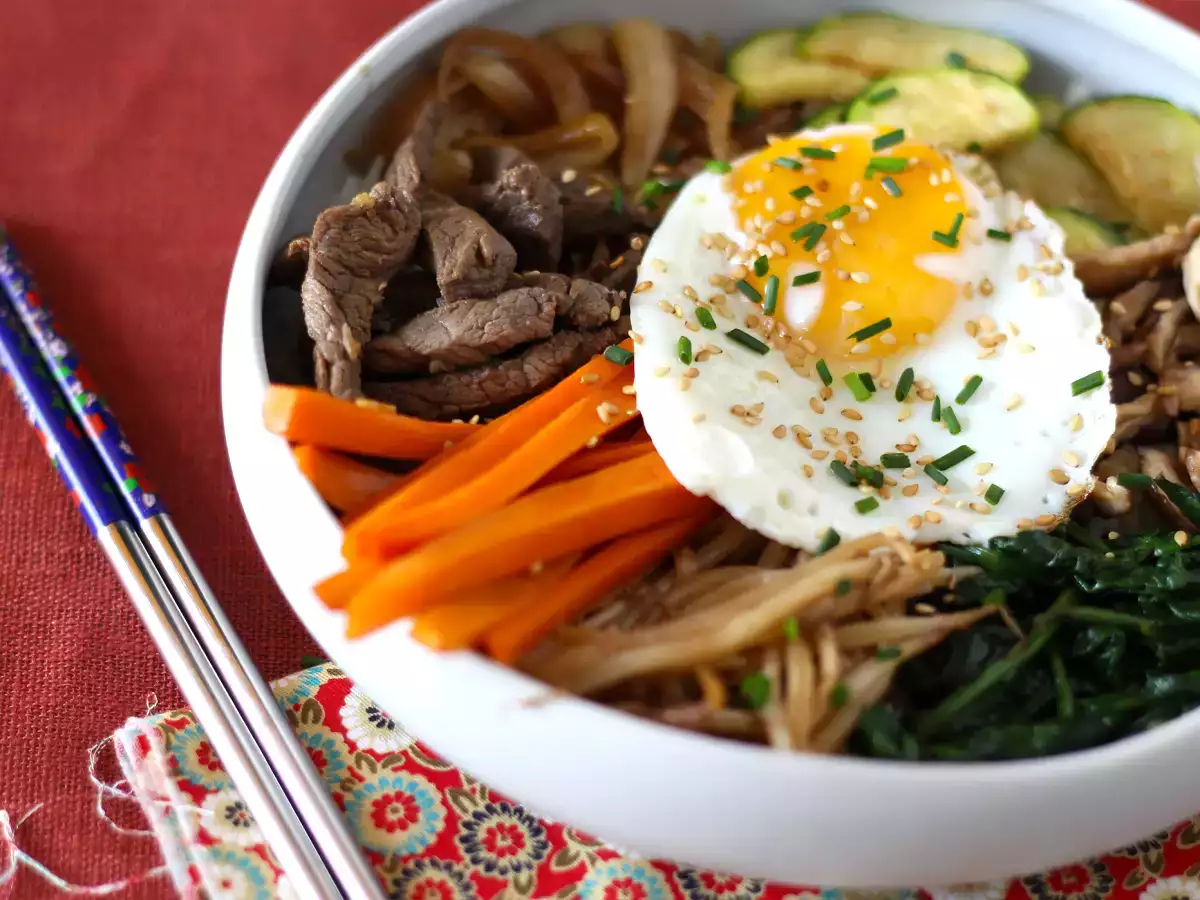 Bibimbap, tradičné kórejské jedlo - foto 8