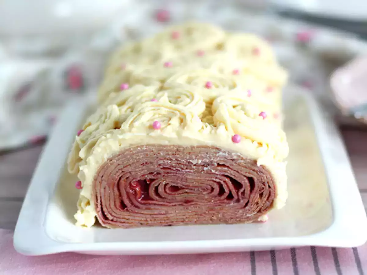 Biela čokoláda s malinami