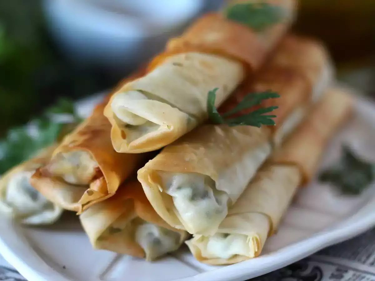 Börek so syrom feta a petržlenovou vňaťou - foto 2