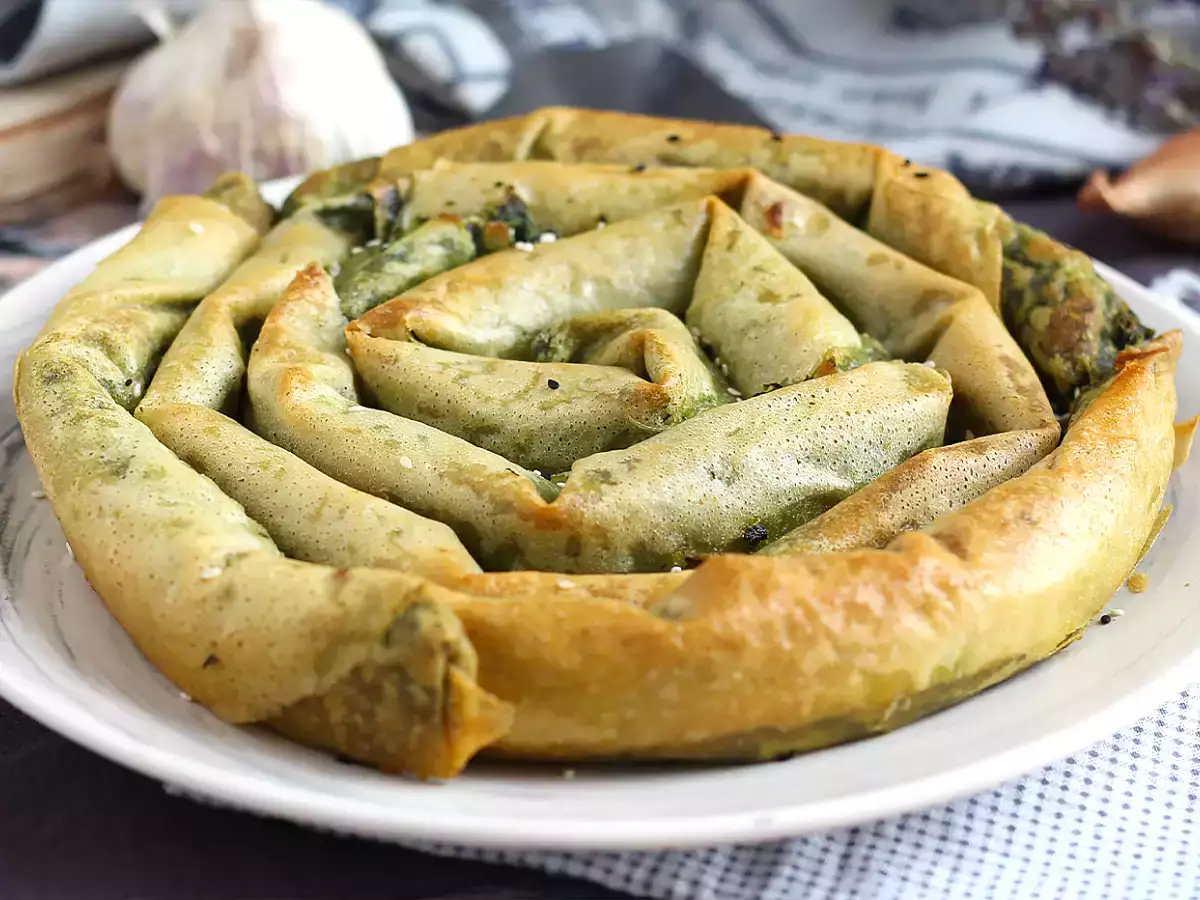 Borek, turecký koláč so špenátom a syrom - foto 3