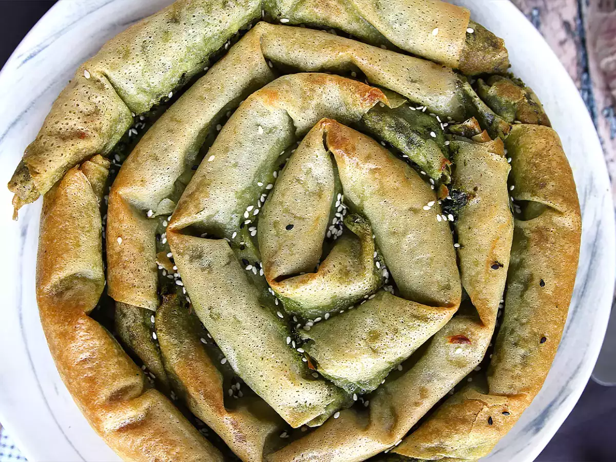 Borek, turecký koláč so špenátom a syrom - foto 4