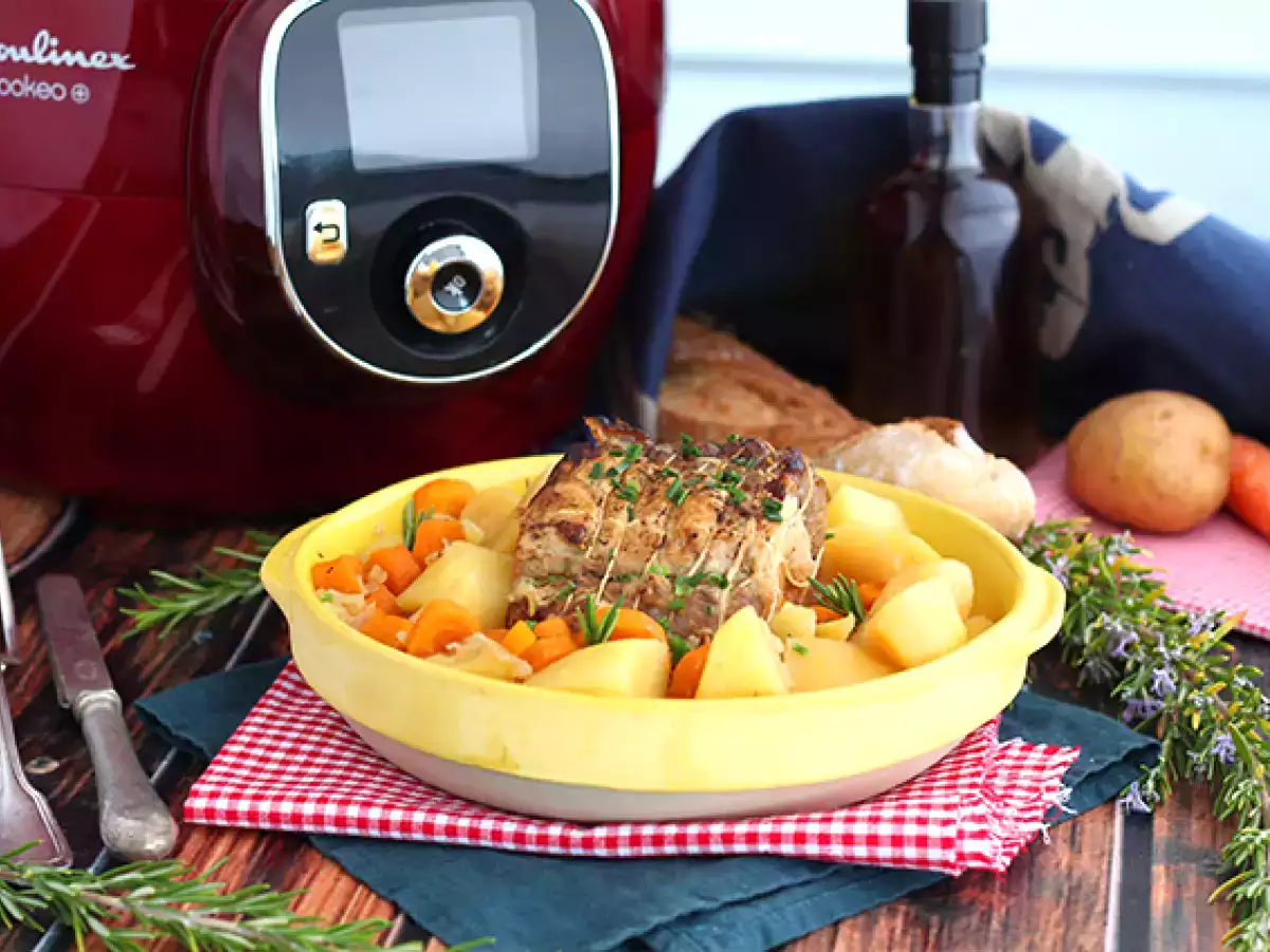 Bravčová pečienka, recept Cookeo