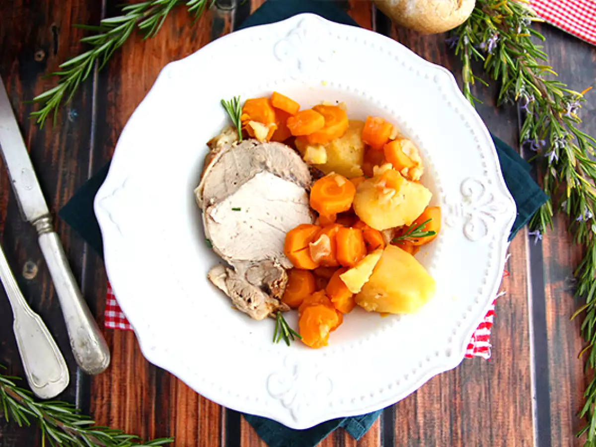 Bravčová pečienka, recept Cookeo - foto 3
