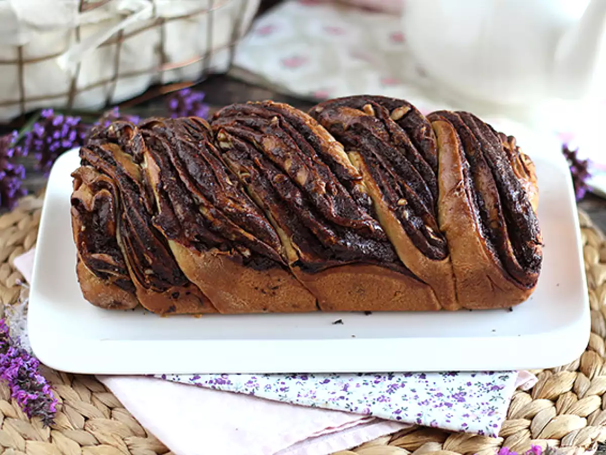 Brioška Babka s čokoládou a lieskovými orieškami - foto 4