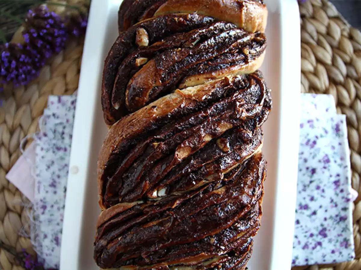 Brioška Babka s čokoládou a lieskovými orieškami - foto 6