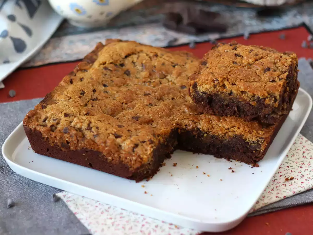 Brookies, dokonalá kombinácia koláčikov a sušienok - foto 5